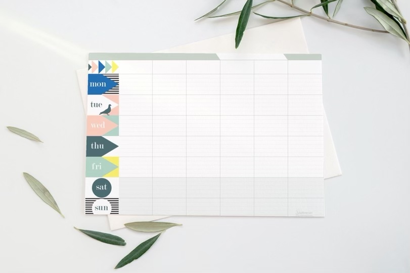 A4 Weekly Planner Pads
