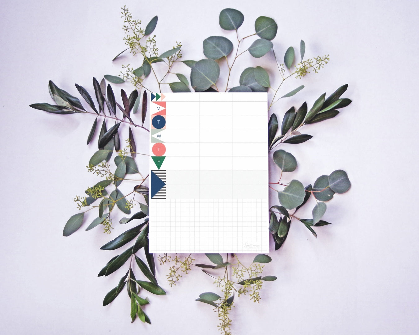 A5 Magnetic Weekly Planner Pad