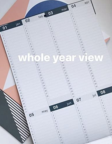 Perpetual Calendar - Pastel Colour Design